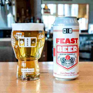American Standard Ale (5.3% ABV) Our take on an American Standard—light in color, full in body. Brewed with Hallertauer hops, 2-row malt, and flaked corn for a smooth, easy finish. Fermented with our house Flager yeast.