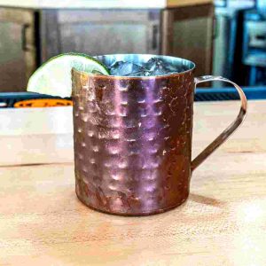Wheatley vodka, lime, and ginger beer.  Choice strawberry, passionfruit or mango addition. 