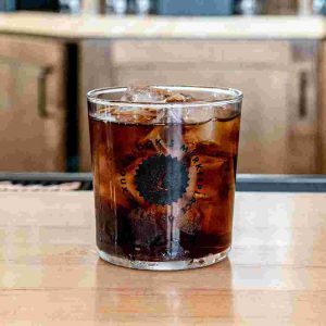 Single Bourbon Diet Coke